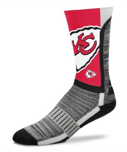 Kansas City Chiefs DyeNamic Big Logo Socks - Large