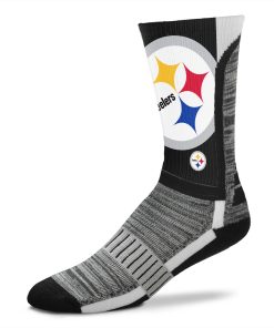 Pittsburgh Steelers DyeNamic Big Logo Socks - Youth