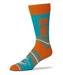 Miami Dolphins Go Team! Socks - OSFM