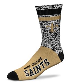 New Orleans Saints Retro Deuce Sock - Large