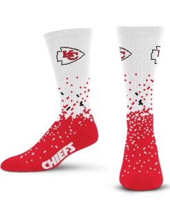Kansas City Chiefs Spray Zone Socks - Large