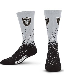 Las Vegas Raiders Spray Zone Socks - Large