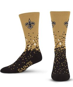 New Orleans Saints Spray Zone Socks - Large
