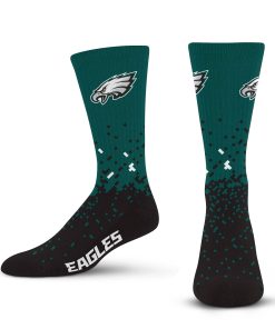 Philadelphia Eagles Spray Zone Socks - Large