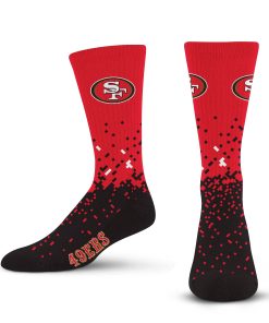 San Francisco 49ers Spray Zone Socks - Large
