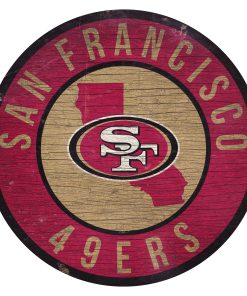 San Francisco 49ers 12 Circle with State Sign