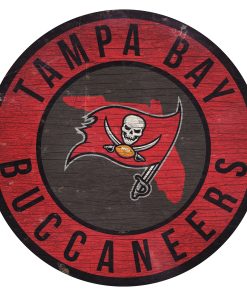 Tampa Bay Buccaneers 12 Circle with State Sign