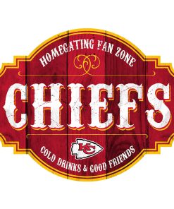 Kansas City Chiefs 12 Homegating Tavern Sign