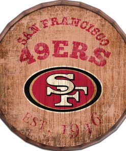 San Francisco 49ers 16 Established Date Barrel Top