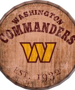 Washington Commanders 16 Established Date Barrel Top