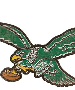 Philadelphia Eagles Retro 24 Logo Cut Out Wall Sign