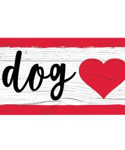 Kansas City Chiefs Dog Bone Wooden Sign