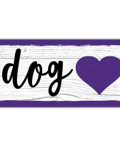 Minnesota Vikings Dog Bone Wooden Sign