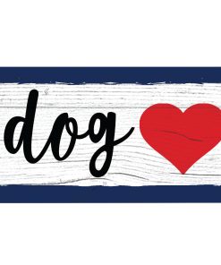 New England Patriots Dog Bone Wooden Sign
