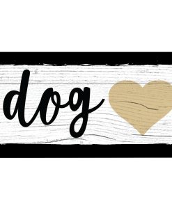 New Orleans Saints Dog Bone Wooden Sign