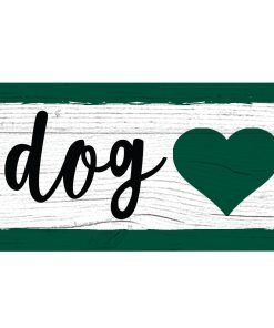 New York Jets Dog Bone Wooden Sign