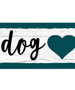 Philadelphia Eagles Dog Bone Wooden Sign