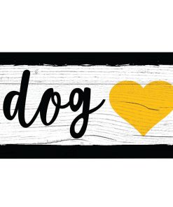 Pittsburgh Steelers Dog Bone Wooden Sign