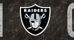 Las Vegas Raiders Man Cave Wooden Sign