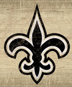 New Orleans Saints Man Cave Wooden Sign