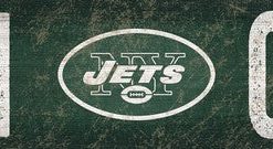 New York Jets Man Cave Wooden Sign