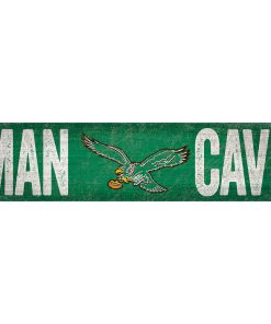 Philadelphia Eagles Retro Man Cave Wooden Sign