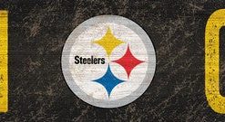 Pittsburgh Steelers Man Cave Wooden Sign