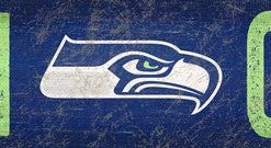 Seattle Seahawks Man Cave Wooden Sign