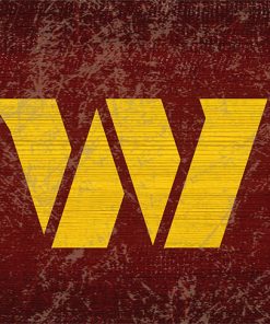 Washington Commanders Man Cave Wooden Sign