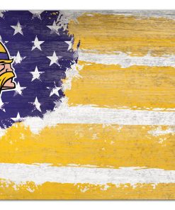 Minnesota Vikings Team Flag Wooden Sign