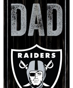 Las Vegas Raiders World's Greatest Dad Wooden Sign