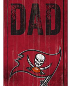 Tampa Bay Buccaneers World's Greatest Dad Wooden Sign