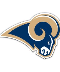 Los Angeles Rams 12 Magnet Logo