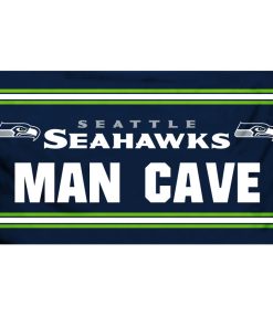 Seattle Seahawks 3' x 5' Man Cave Flag