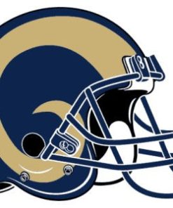 Los Angeles Rams 8 Helmet Magnet
