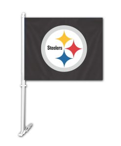 Pittsburgh Steelers Car Flag
