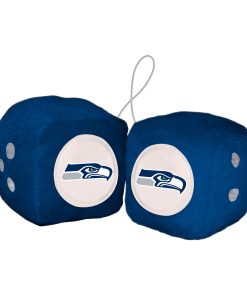 Seattle Seahawks Fuzzy Dice