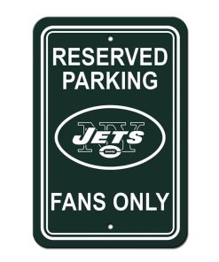 New York Jets Reserved Parking Sign