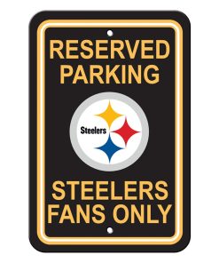 Pittsburgh Steelers Reserved Parking Sign