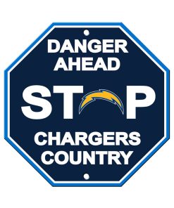 Los Angeles Chargers Stop Sign