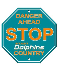 Miami Dolphins Stop Sign