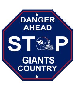 New York Giants Stop Sign