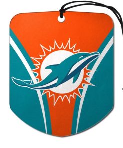 Miami Dolphins 2 Pack Air Freshener - Shield