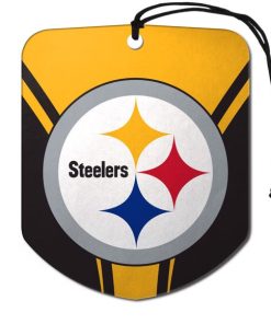 Pittsburgh Steelers 2 Pack Air Freshener - Shield