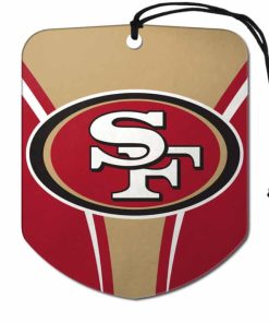 San Francisco 49ers 2 Pack Air Freshener - Shield