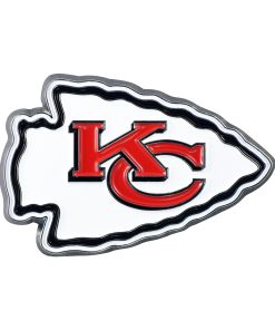 Kansas City Chiefs Metal Auto Emblem - Color
