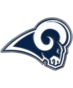 Los Angeles Rams Metal Auto Emblem - Color