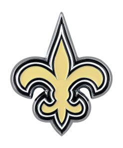 New Orleans Saints Metal Auto Emblem - Color