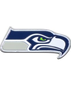 Seattle Seahawks Metal Auto Emblem - Color