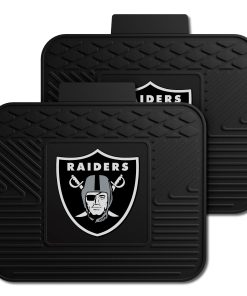 Las Vegas Raiders 2 Pack Rear Car Mat